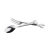 Stainless Steel Creative Wrench Shape Fork Spoon Tableware Steak Knife Dinner Fruit Dessert Long Forks Tea Spoon Picnic Camping ► Photo 3/6