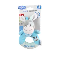 Buy Plush Animal Rattle Bell Jingle Sound Musical Hand Shaker Baby Grasping Toys Free Shipping