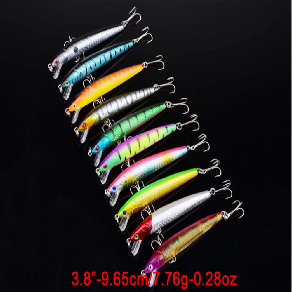 Nuevo Minnow Mixed 20 unids/set juego de señuelos de Pesca con mosca Set cebo duro Artificial realista Wobbler carpa aparejos de Pesca al por mayor Nuevo Minnow Mixed 20 unids/set juego de señuelos de Pesca con mosca Set cebo duro Artificial realista Wobbler carpa aparejos de Pesca al por mayor