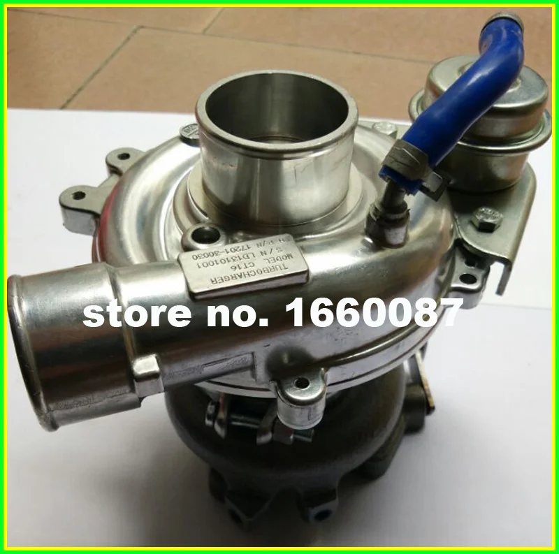  Auto turbo CT16 17201-30030 turbocharger ffor Toyoota Hiace 2kd turbocharger ffor sale