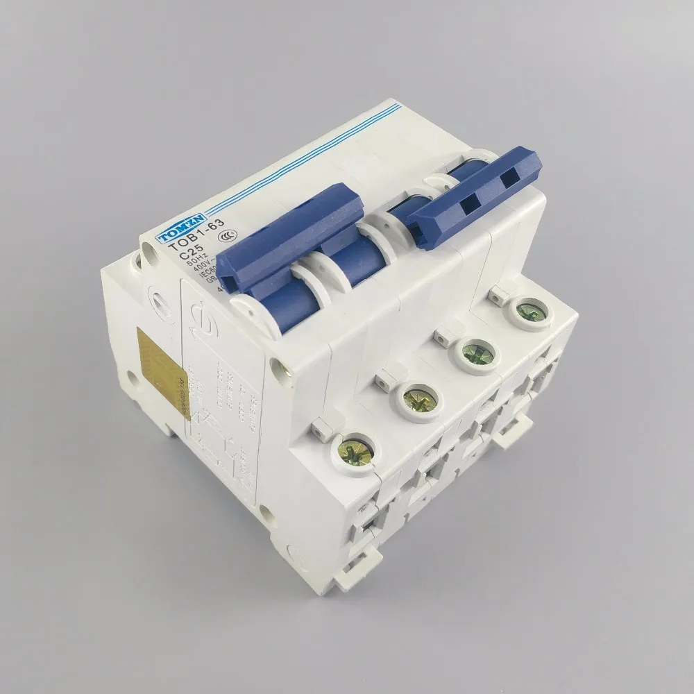 

2P 25A MTS Dual power Manual transfer switch Circuit breaker MCB 400V~