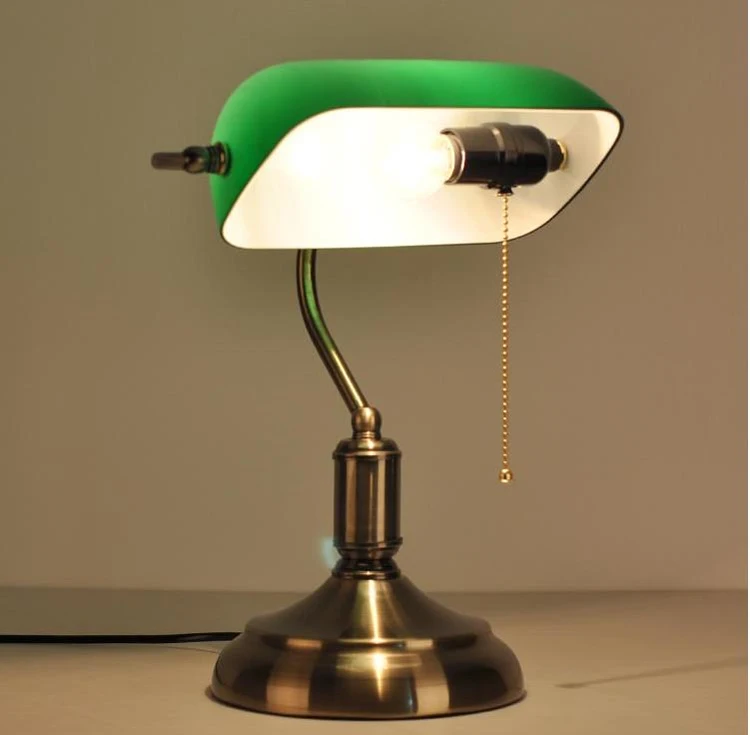 Fashion Table Lamp Antique Bronze Bedside Study Fashion Table Lamp Antique Bronze Bedside Study Office Desk Lighting Home Decor Lights Led Lamps In From
