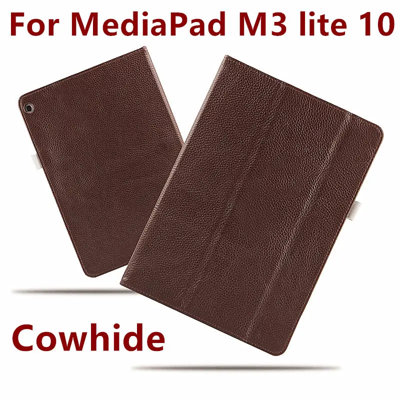 Чехол из воловьей кожи для Huawei MediaPad M3 lite 10 защитные чехлы натуральной PU Youth чехол