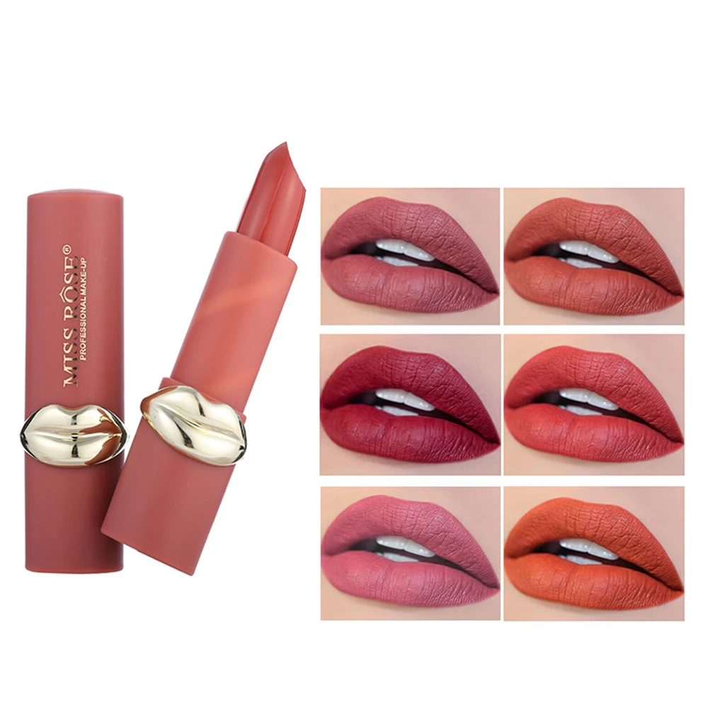Buy Waterproof Long Lasting Lipstick Lip Shape Matte