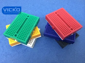 

[VK] SYB-170 Mini Solderless Prototype Breadboard 170 Tie-points for ATMEGA PIC for Arduino UNO connector