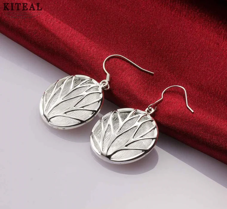 

best friends silver plated earring sand round tree of life drop earrings pendientes jewellery for women