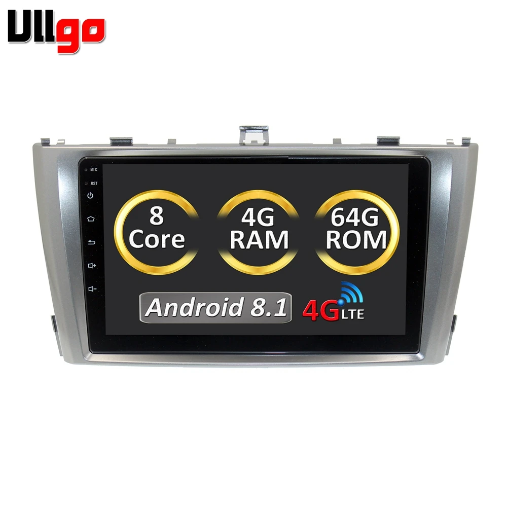 

9 inch 4GB RAM/64GB ROM Android Car DVD GPS for Toyota Avensis 2011+ autoradio 1 din car multimedia player 8 core tape recorder