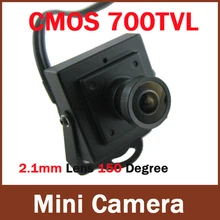 2.1mm Wide Angle Mini HD 700TVL 1/4” CMOS Security Video Color CCTV Camera