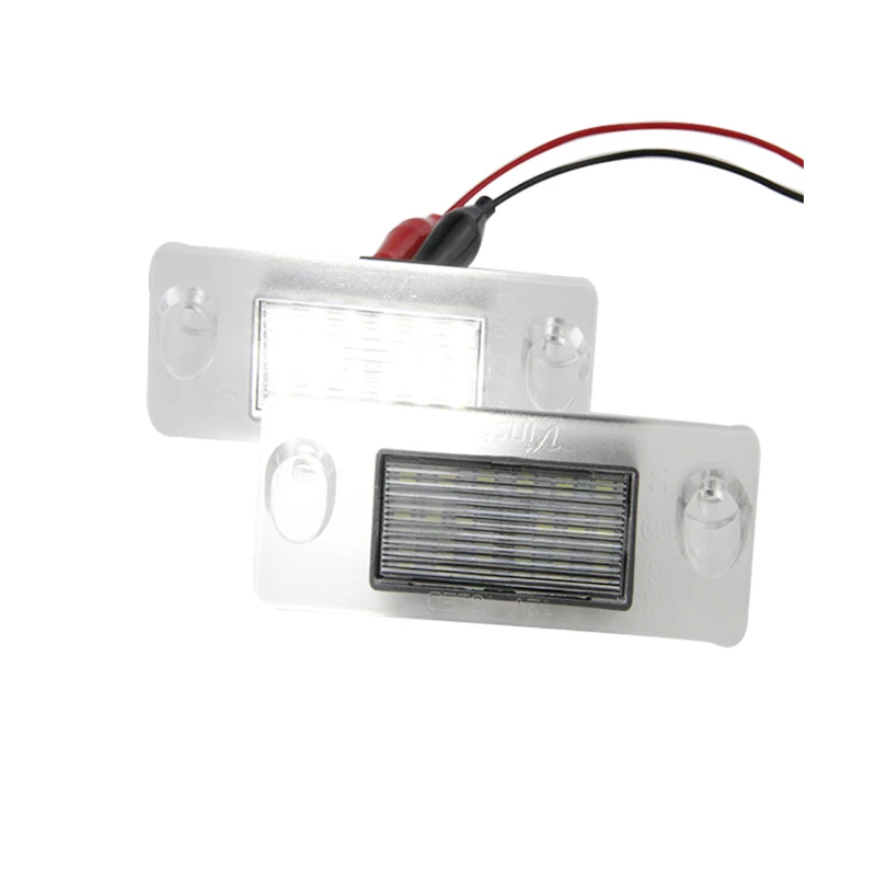 

Direct Fit For Audi A4 B5 A3 8L S4 B5 White Led Number License Plate Lights Car-Styling Led Tail Rear Replacement Bulbs