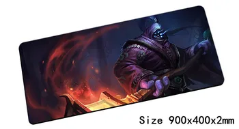 

Jax mouse pad 900x400x2mm pad mouse lol notbook computer mousepad Grandmaster at Arms gaming padmouse gamer keyboard mouse mats
