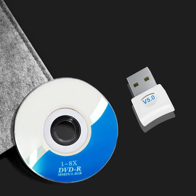 USB V5.0 Bluetooth беспроводной адаптер приемник Мини USB Bluetooth ключ 5,0 приемник для компьютера ПК