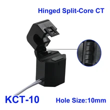 New Update for KCT-10 Hinged Split core current transformer 10PCS single phase Clamp on CT high accuracy with smart grid