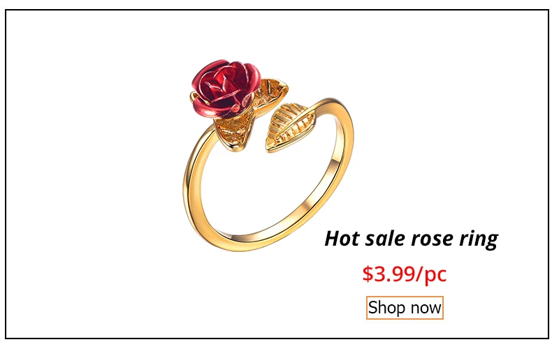 U7 роза цветок серьги гвоздики для женщин дамы Brincos Подарочный розово-золотой цвет простые Стильные серьги вечерние свадебные украшения E1015
