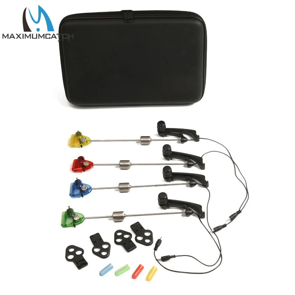 

Maximumcatch 4 Pcs 19.7inch/50cm Carp Fishing Swinger With a Case Carp Fishing Tackle Box