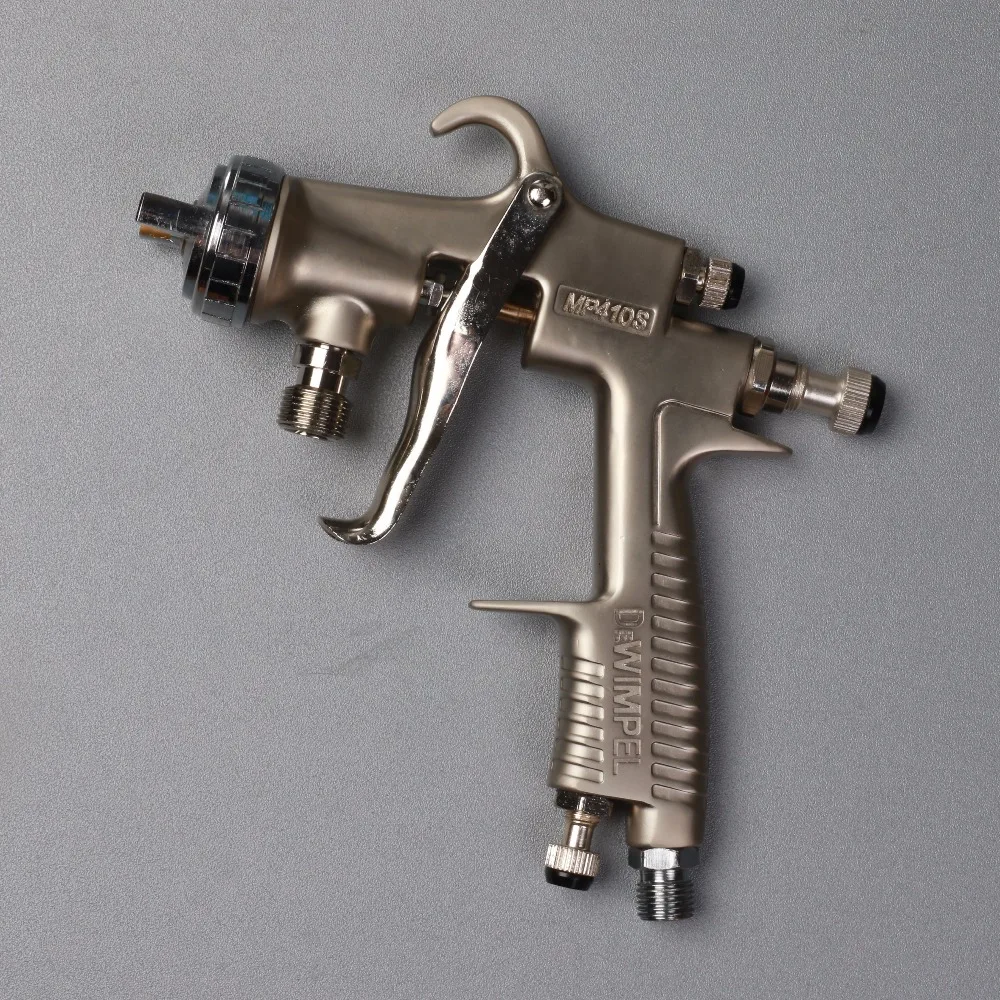 LVLP Air Spray Gun MP410S Auto Paint Car Primer Detail Basecoat Cleacoat 1.3mm Tip 1000CC Paint