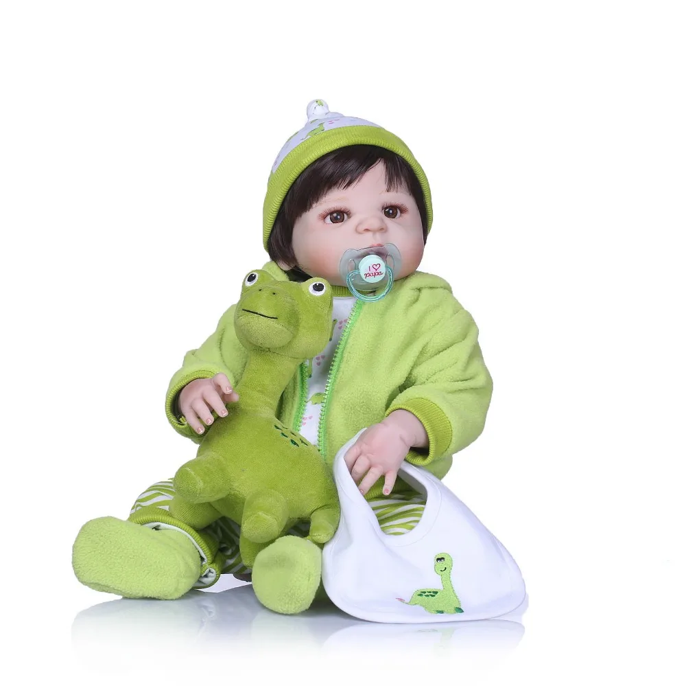 

NPKCOLLECTION 22" Reborn Baby Girl Doll 55cm Realistic Princess Baby Dolls Alive Reborn Bebe Bath Toy Birthday Gifts