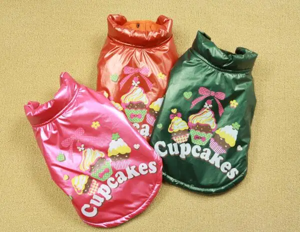 Pet dog cat warm soft jackets doggy fashion coats costume puppy outwear clothes dogs cats outwear apparel pets suit 10pcs XS-XL