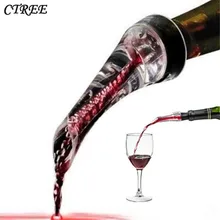 CTREE 1 шт. красный аэраторный Графин для вина Многофункциональный винный Olecranon Pourer Быстрый аэрационный дозатор вина Бутылка аэратор для путешествий C340