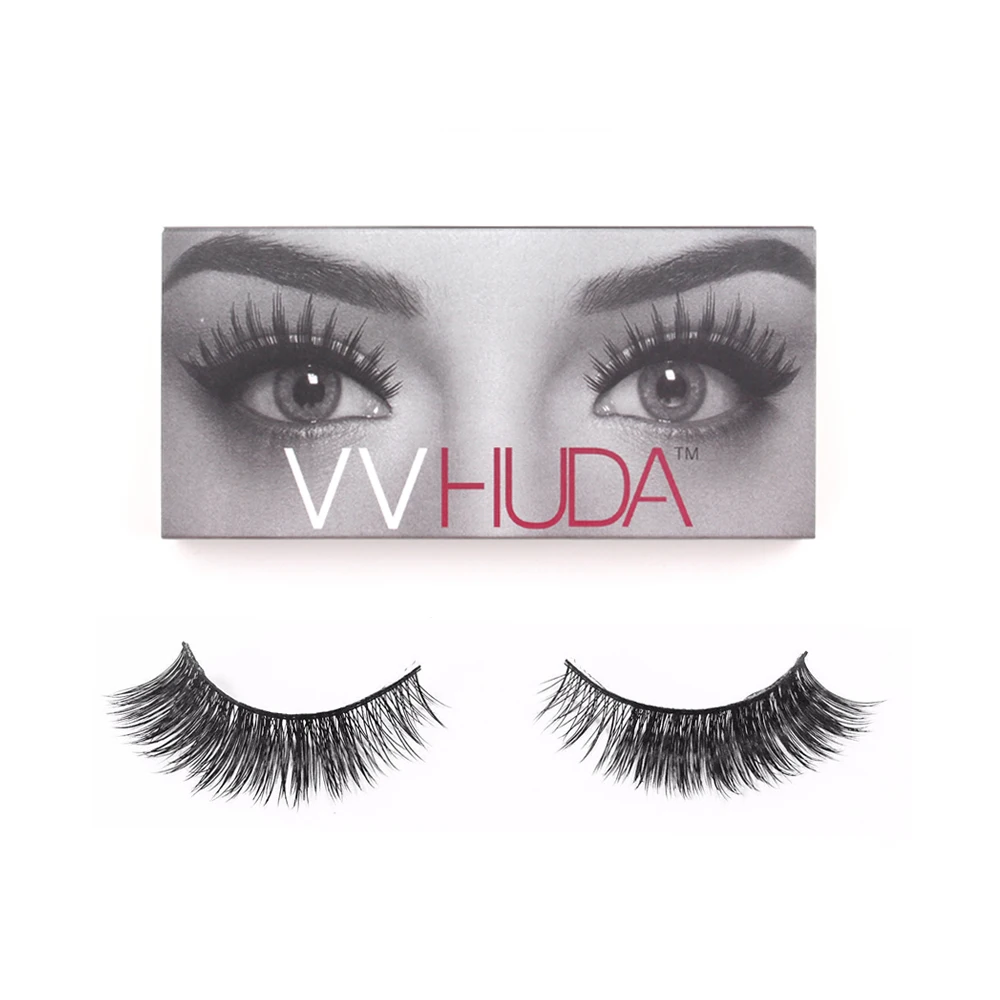 

VVHUDA Mink Eyelashes 3D Crisscross False Lashes Fur Cross Professional Tool Eye Extension Upper Makeup Natural Maquiagem