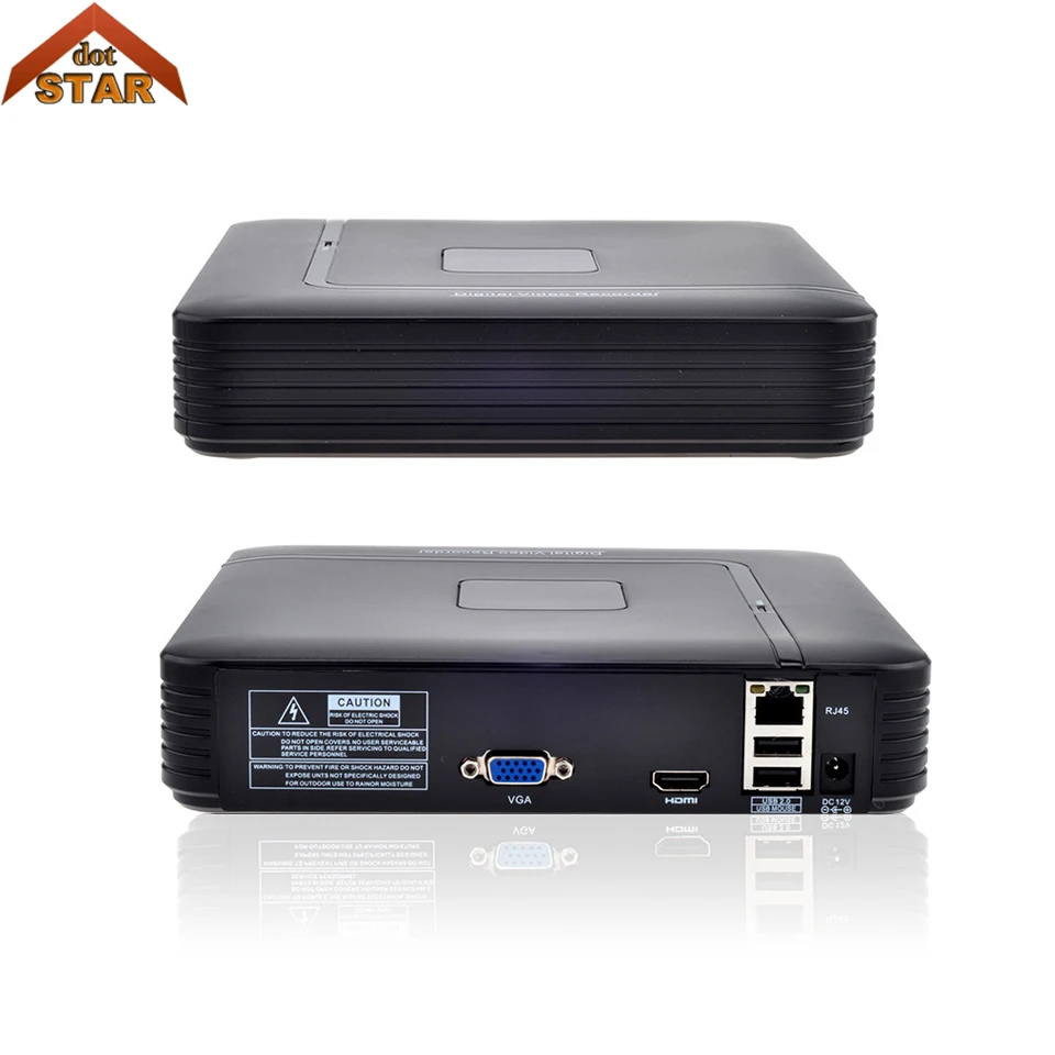 

Stardot 4Ch Mini NVR 1080P Full HD P2P 4 Channel CCTV NVR ONVIF For 1080P/960P/720P IP Camera Remote View Security System