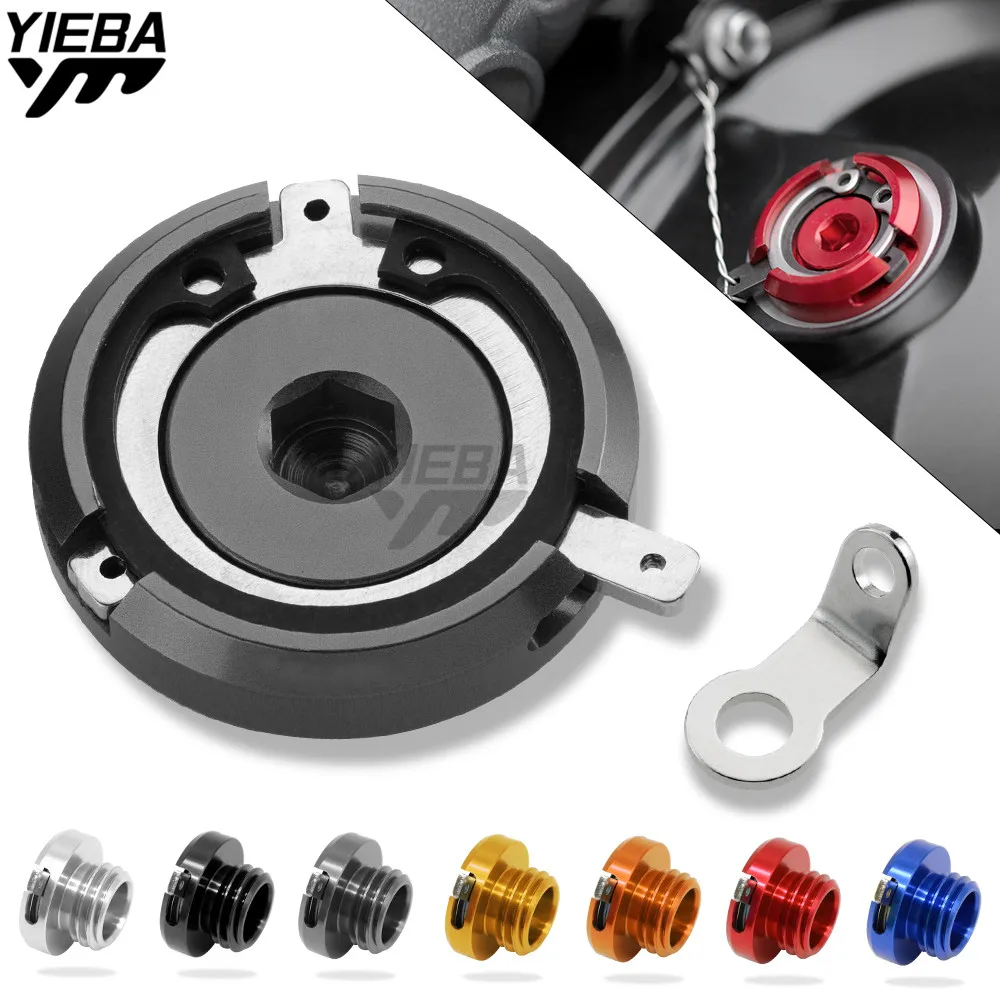 M20*2.5 Motorcycle Engine Oil Filter CoverCap FOR HONDA PCX 125/150 PCX125 PCX150 MSX 125 MSX125 ducati Monster 695 Monster 1100