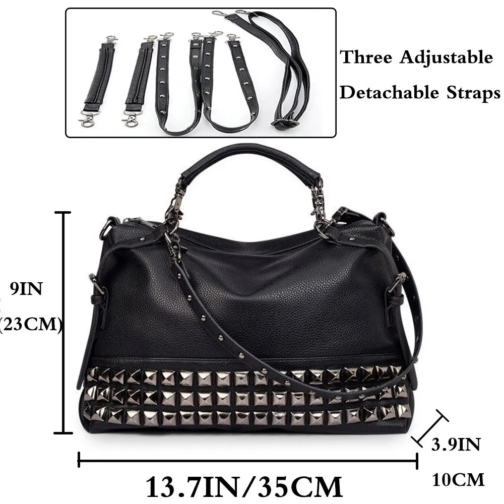 FGGS-النساء الحديثة الشرير بو الجلود عبر الجسم برشام الأعلى مقبض حقائب كتف الأفاق حمل حقيبة حقائب لسيدة FGGS-النساء الحديثة الشرير بو الجلود عبر الجسم برشام الأعلى مقبض حقائب كتف الأفاق حمل حقيبة حقائب لسيدة