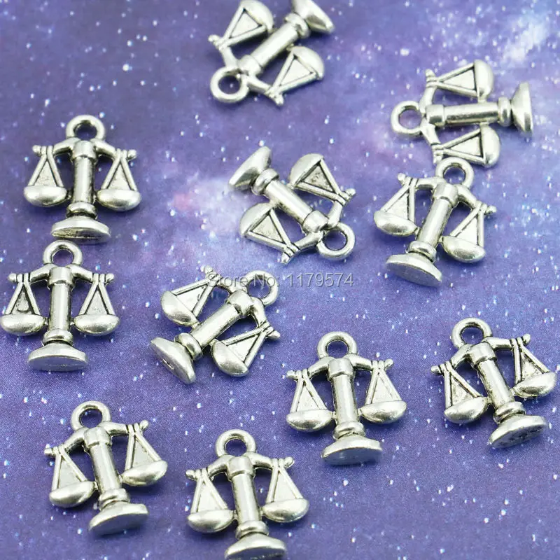 10PCS Balance Small Pendant Alloy DIY Findings Charms Loose Beads Crafts Jewelry Making Design Accessories For Necklace Bracelet | Украшения