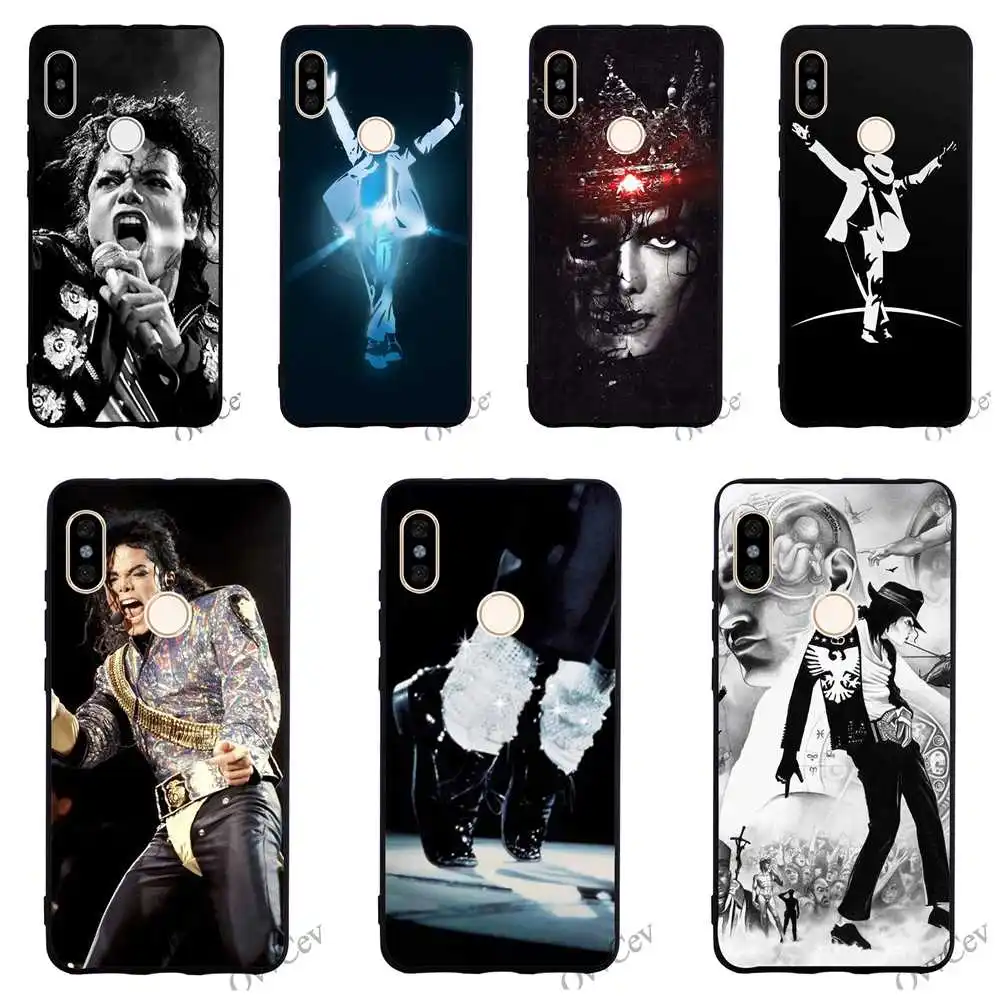 

Hybrid Michael Jackson King Phone Cover for Xiaomi Redmi 4X Case 4A 5 Plus 5A Prime 6A Note 5 6 Pro Cases Skin