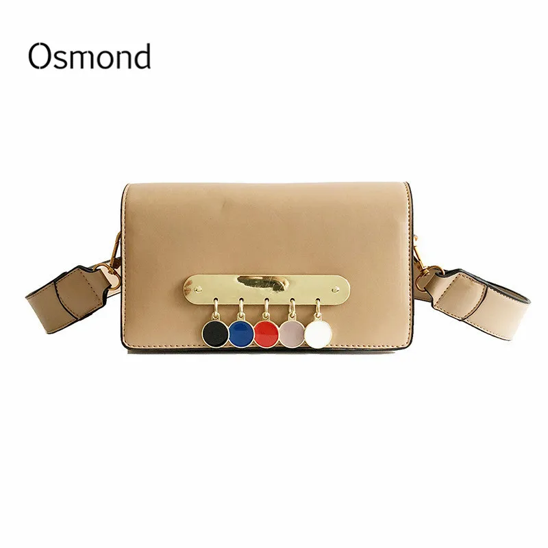 

Osmond Luxury Handbags Woman Vintage Messenger Bag PU Leather Crossbody Bag For Womens Girls Female Small Shoulder Bag Bolso
