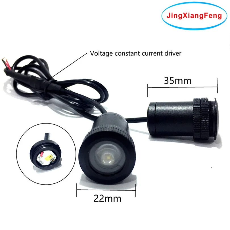 JingXiangFeng 2 قطع LED باب السيارة ترحيب ضوء حالة لأودي تويوتا ل VW العلامة التجارية شعار العارض شبح الظل 3D مجاملة تصفيف JingXiangFeng 2 قطع LED باب السيارة ترحيب ضوء حالة لأودي تويوتا ل VW العلامة التجارية شعار العارض شبح الظل 3D مجاملة تصفيف
