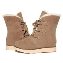 

Botines Mujer 2018 Ankle Boots For Women Snow Boots Women Ugged Women Shoes Fashion Winter Boots Women zjvi Ladies shoes DX049