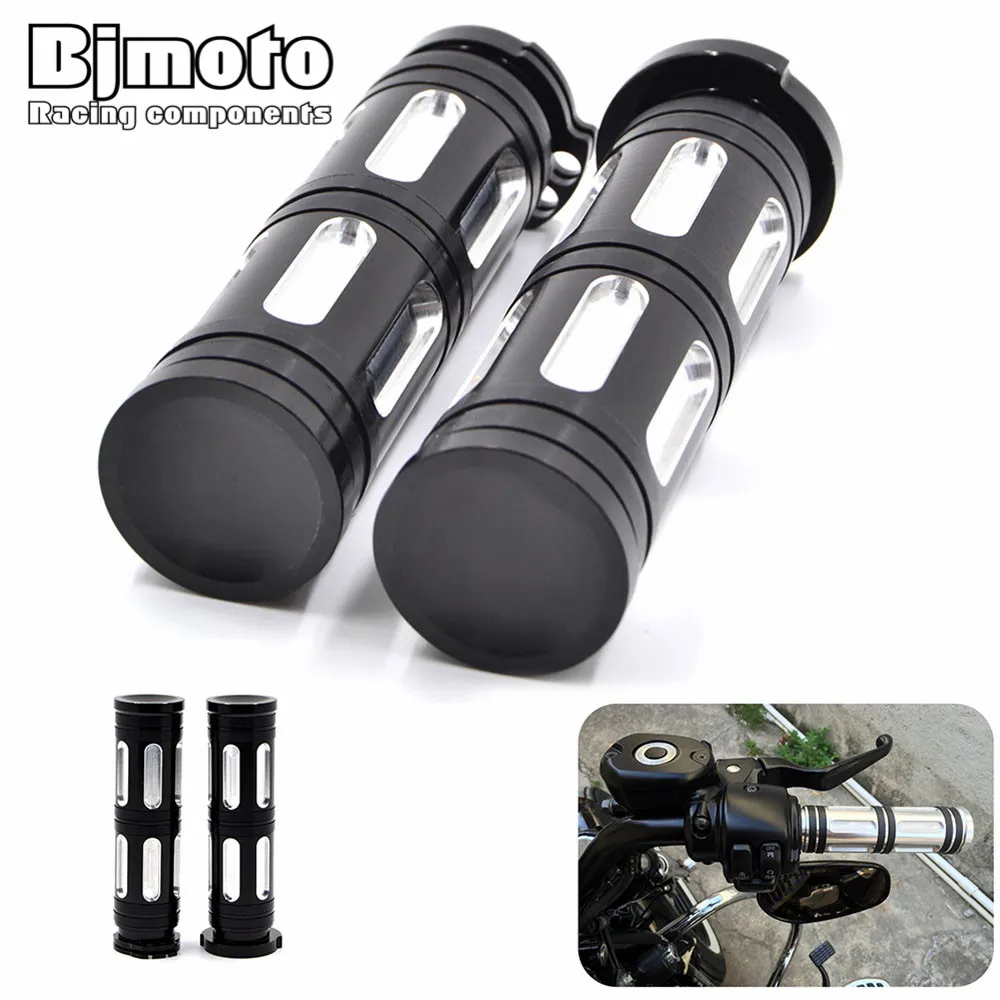 Ручки для руля Bj moto rcycle 1 'ཕ мм CNC крестовые ручки Harley Dyna Sportster Touring moto|cross grips|grips