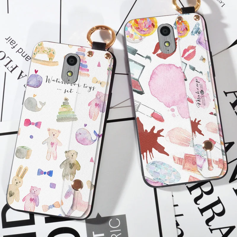

Matte Phone Case For Lenovo Vibe P1 P1C58 P1M C50 Back Frosted Sext Lip Cover For Lenovo P2 P2C72 Ring Strap Stand Case