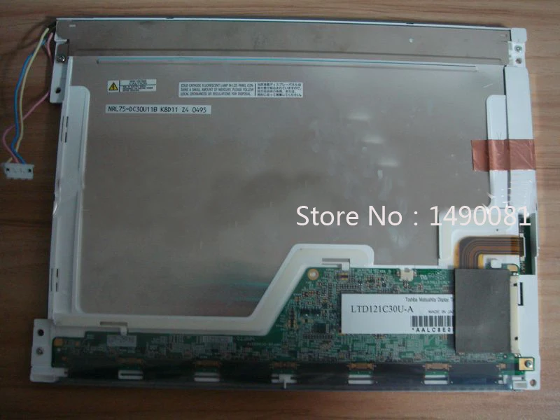 

Original LTD121C30U-A FOR Toshiba 12.1" LCD display screen panel