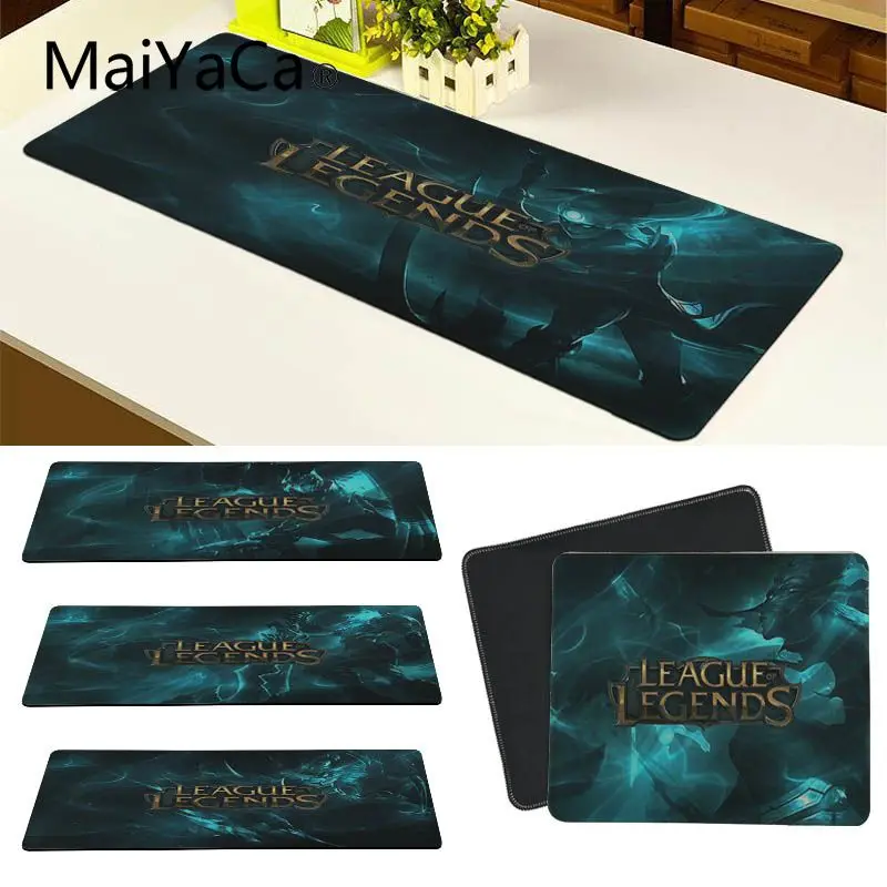 Maiyaca Beautiful Anime lol 2 Customized laptop Gaming mouse pad Rubber PC Computer Gaming mousepad