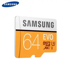 Карта памяти Samsung EVO 128 Гб 64 ГБ 32 ГБ 16 ГБ SDHC TF48M EVO MicroSD 48 м/с класс 10 Micro SD C10 UHS MB-MP32D TF модуль памяти TransFlash