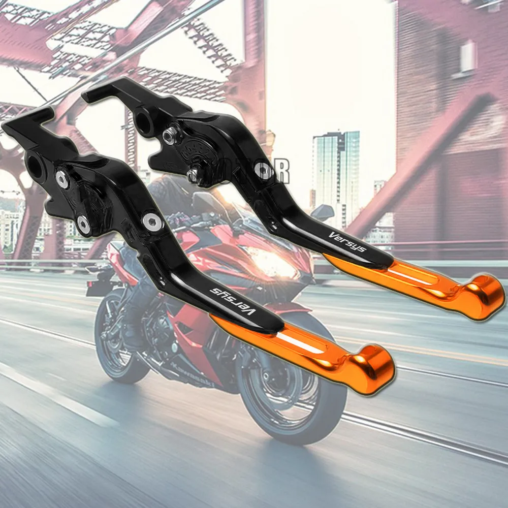 

For Kawasaki VERSYS650 VERSYS 650 cc 650cc Motorcycle Adjustable Folding Foldable Extendable Brake Clutch Levers CNC Aluminum