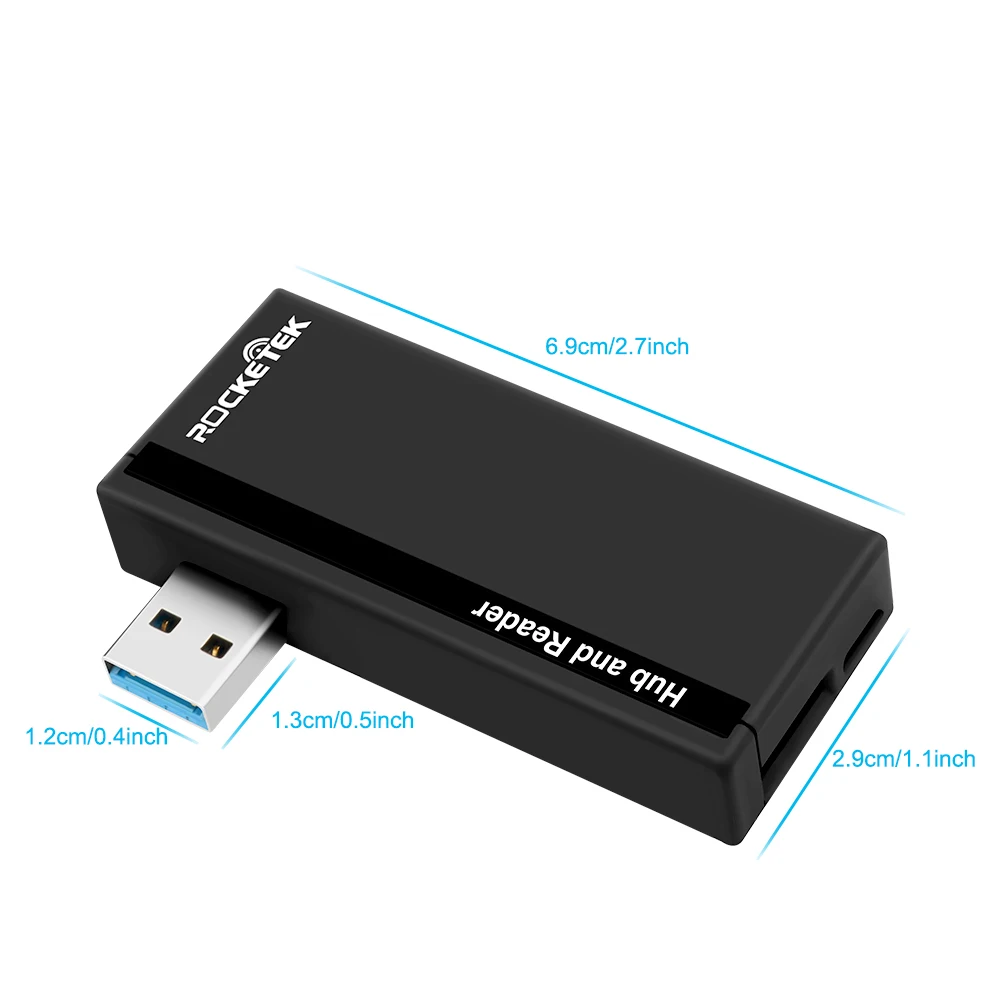 Высокоскоростной концентратор USB 2 порта Hab USB3.0 USB2.0 концентратор адаптер с SD TF кард-ридер solt для компьютера ноутбука