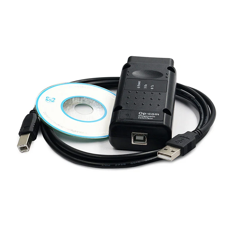 Лучшая цена OP COM V1.99 для Opel диагностический сканер PIC18F458 + FTDI FT232RL чип OPCOM CANBUS OBD2