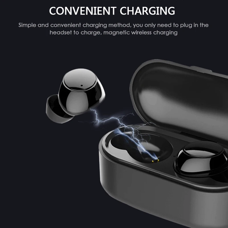 Newset X9S TWS Bluetooth 5 0 Wireless Headset with Mic Infrared Sensing Function Auto Startup Pairing Dual Ear Stereo for Phone