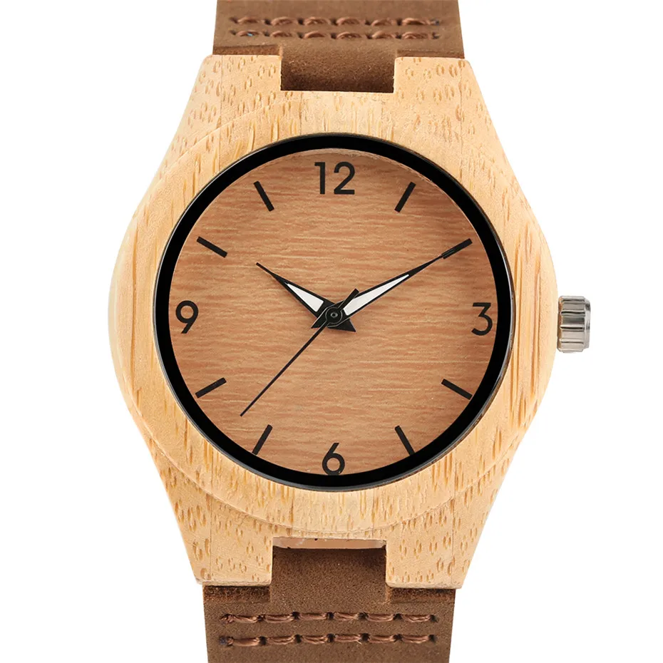 simple design fashion bamboo woood women watches04
