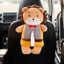 OHANEE автомобиль мультфильм папиросной бумаги ящик висит спинки сиденья контейнер бумаги медведь кролика панда стиль для женщин для девочек Аксессуары