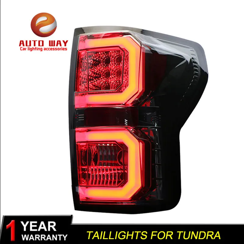 Car Styling case for Toyota Tundra 2007-2013 taillights Toyota Tundra TAIL Lights LED Tail Light LED Rear Lamp Certa taillight