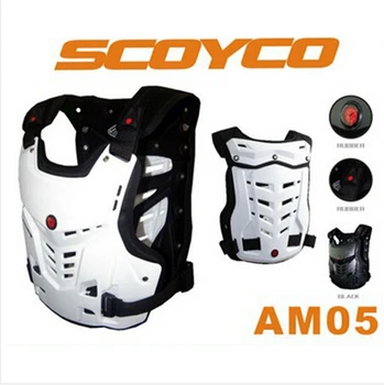 

(1set&2colors) Genuine Scoyco AM05 Motocross Off Road Armor Racing Professional Motorcycle Armor Jacket Protective Gear