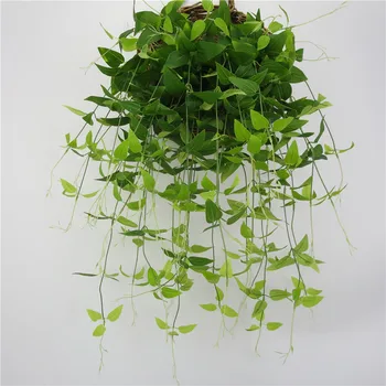 96CM Artificial Plants Imitation Honeysuckle Leaves Wall Hanging Rattan Artificial Flowers Fake Plastic Leaf lanten Decoratie