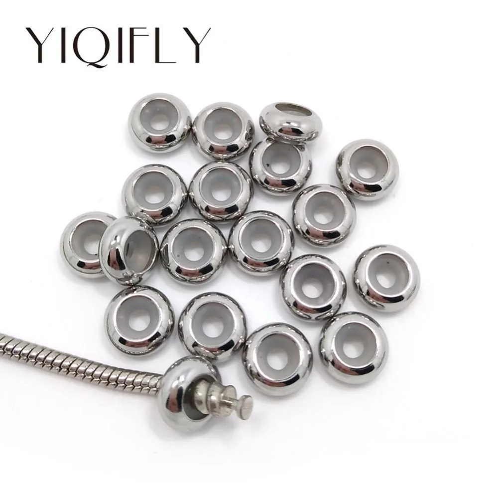 5Pcs Antiqued Silver Flower Bead Rubber Stopper fit European Charm Bracelet 12mm