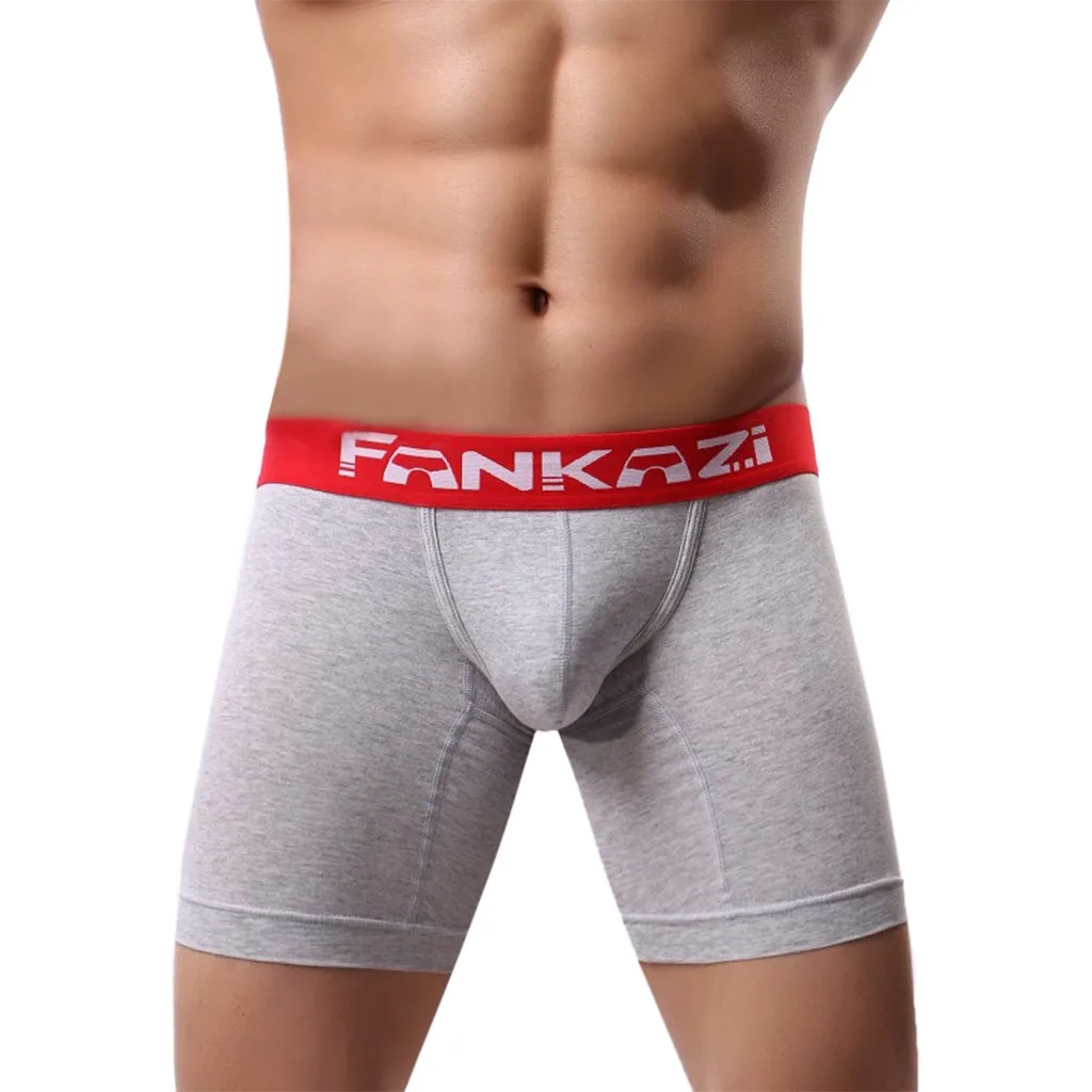 

Men Boxers Men Sexy Underwear Shorts Patchwork Cotton Comfortable Breathable Boxer Homme Underpants Panties Male Boxer