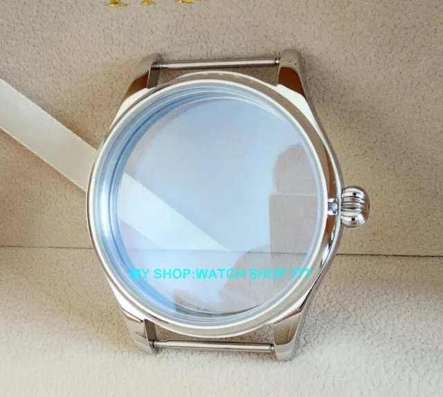parnis 44MM 316L stainless steel watch case fit 6497/6498 Mechanical Hand Wind m parnis 44MM 316L stainless steel watch case fit 6497/6498 Mechanical Hand Wind m