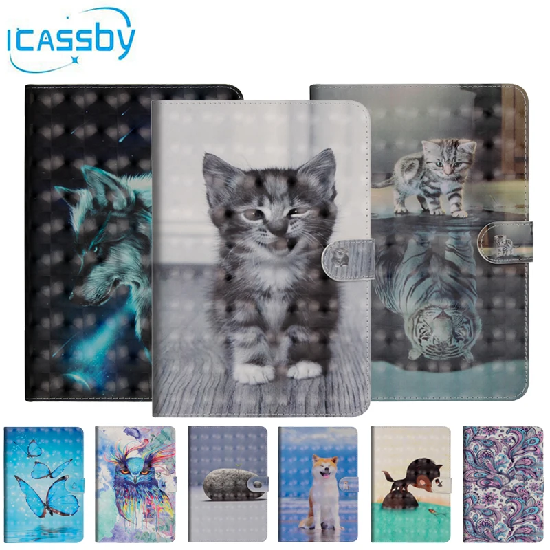 Чехол для Samsung Galaxy Tab A6 10 1 дюйма (2016) T580 T585 кожаный чехол-бумажник с откидной