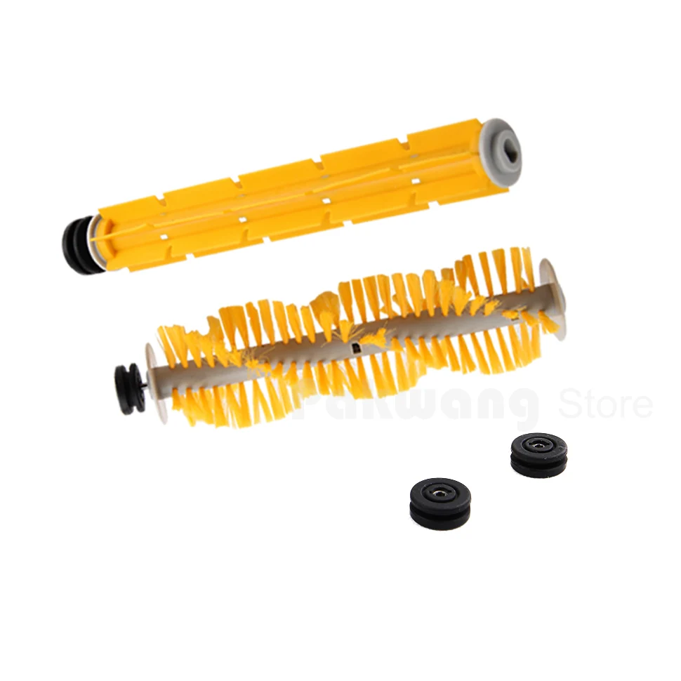 Original A325 Robot Vacuum Cleaner parts ,Rubber brush 1 pc and Hair